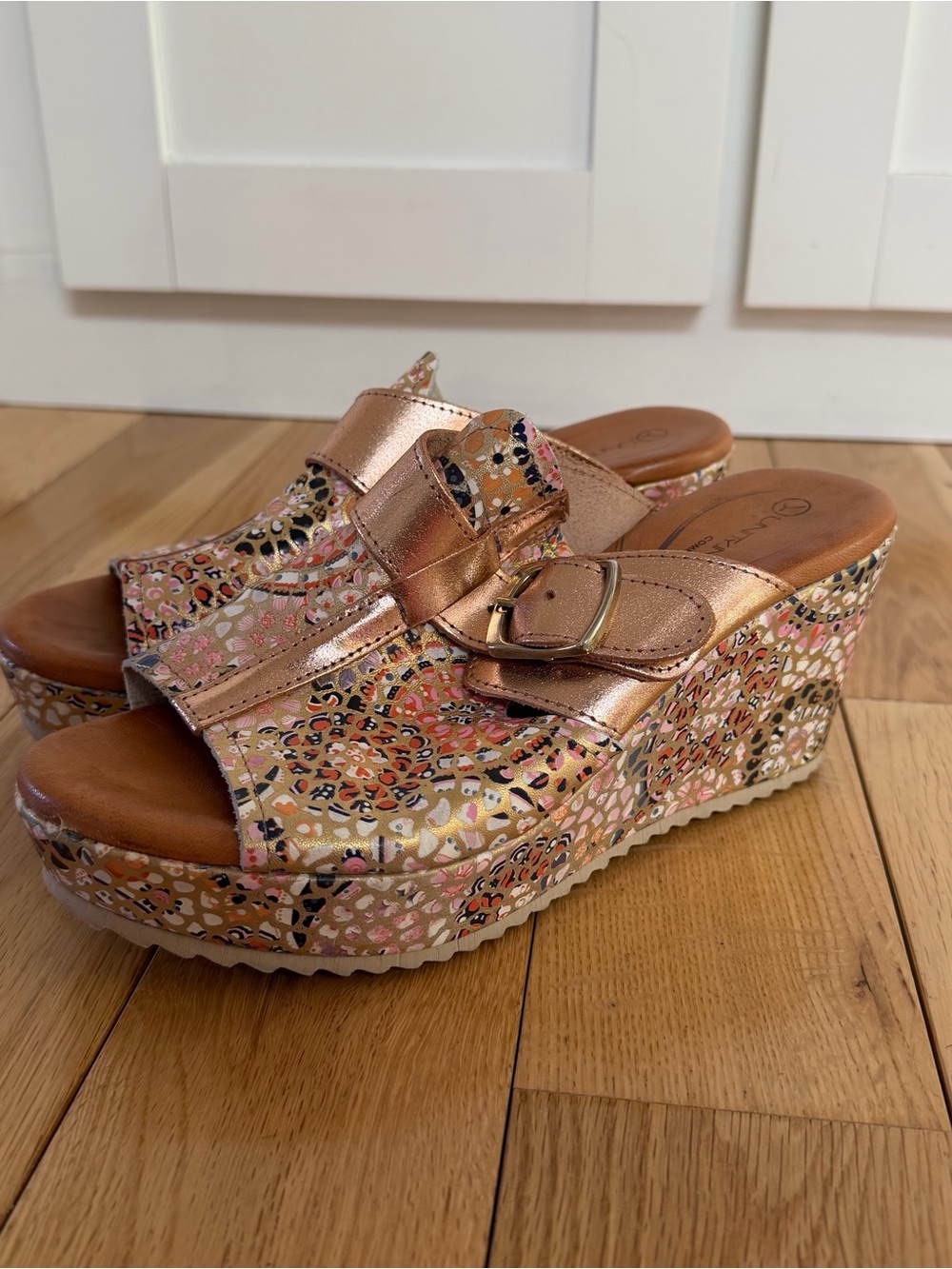 Unity In Diversity Wedge Sandals